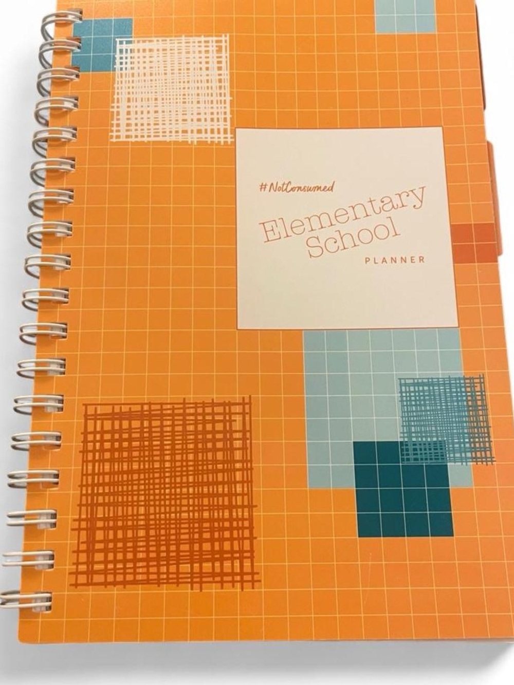 Not Consumed Elementary School Planner Unused Notebook Schedule Diary Undated